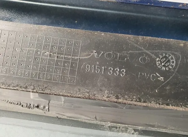 Karossglas vänster bak OEM 9151333 Volvo V70 I image 7