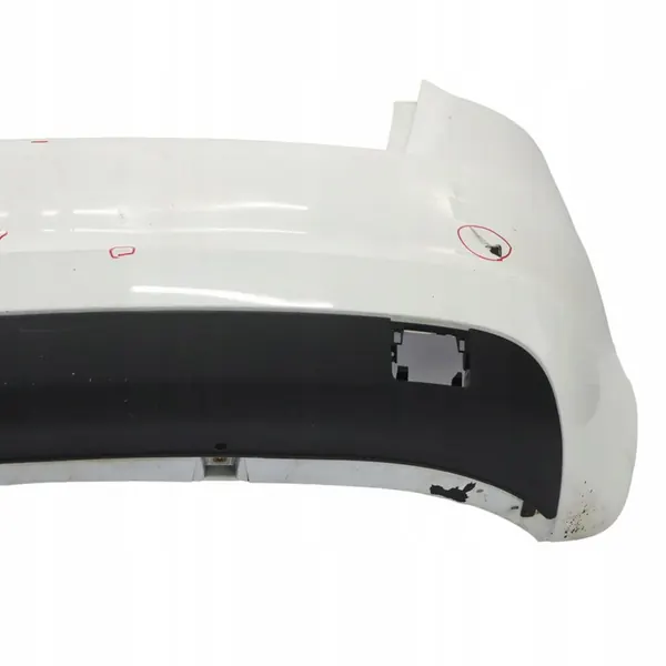 Audi A3 8P Sportback Parachoques Trasero Ibis White - Y9C image 3
