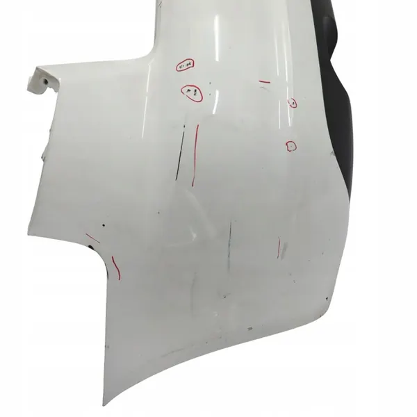 Audi A3 8P Sportback Parachoques Trasero Ibis White - Y9C image 4