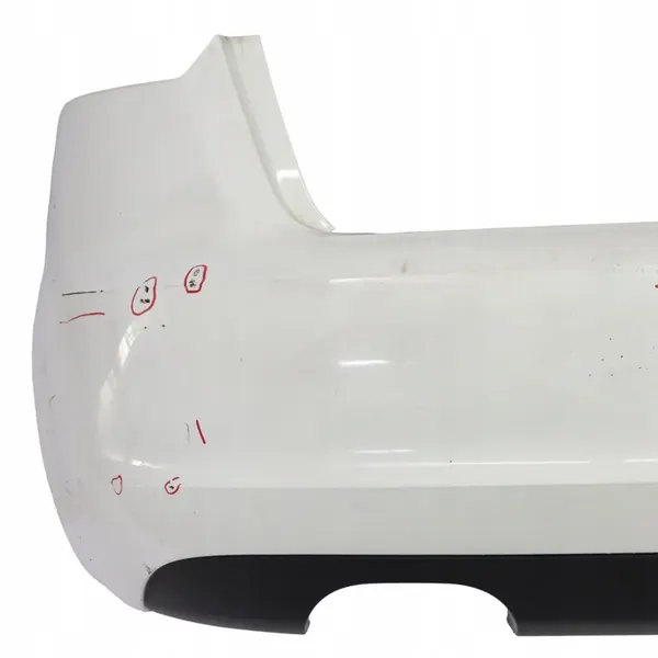 Audi A3 8P Sportback Parachoques Trasero Ibis White - Y9C image 5