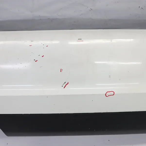 Audi A3 8P Sportback Parachoques Trasero Ibis White - Y9C image 6