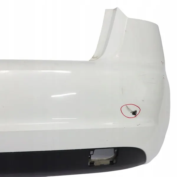 Audi A3 8P Sportback Parachoques Trasero Ibis White - Y9C image 7