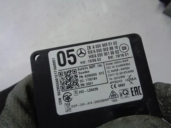 Distronic Radar OEM A0009055103 voor Mercedes A-Klasse image 5