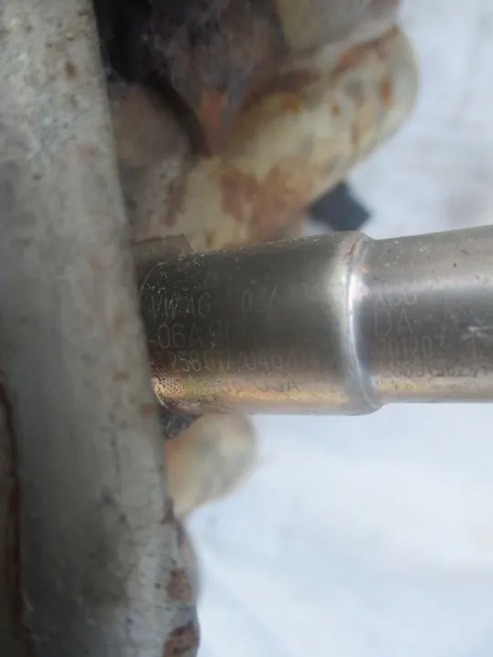 VW PASSAT B7 B8 2.5 Coletor de Escape Sensor Lambda OEM image 3