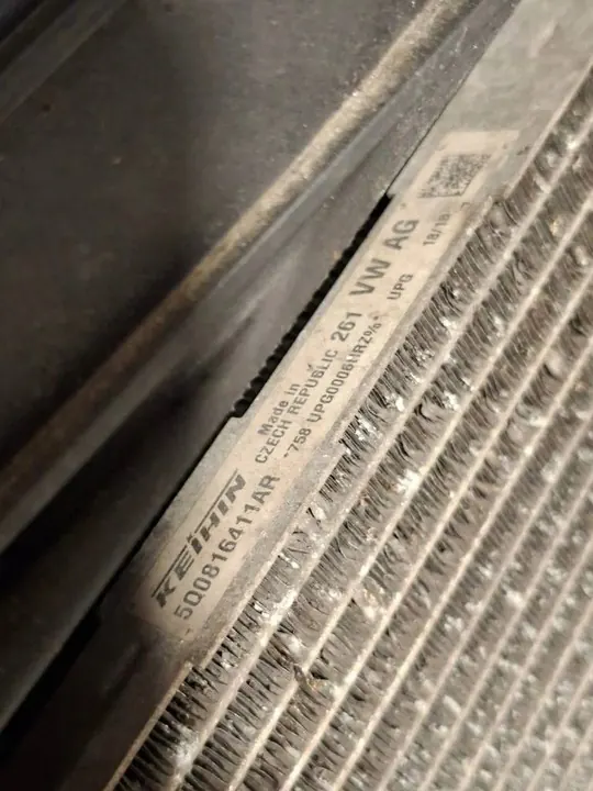 VW TIGUAN II 5NA 2017 Täydellinen Etuosa Jäähdytin Tuuletin 5NA807611 image 7