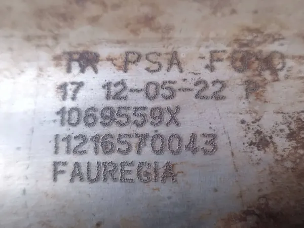 Catalisador DPF Citroen DS5 2013 17120522 image 5