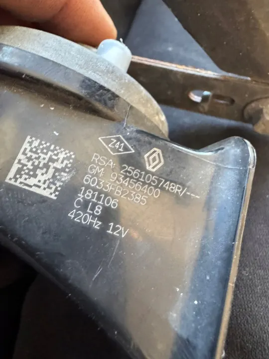 Renault Trafic Toeter OEM 50766 - Gebruikt image 3