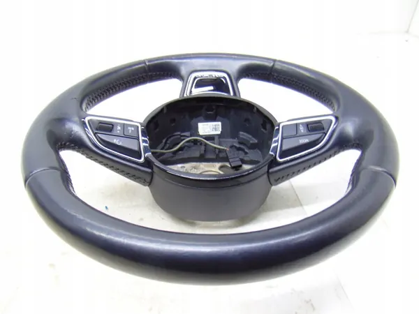 Volant Cuir Audi OEM 8K0419091BM 3 Branches image 3