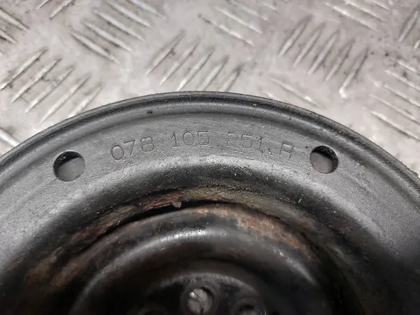 Polia do virabrequim Skoda Superb I 2.8 V6 OEM 078105251R image 2