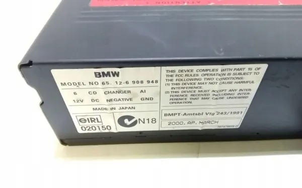 Placa de embrague BMW OE 65126908948 - Estado usado image 4