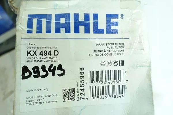 Knecht KX 494D Bränslefilter image 8