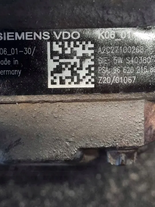 Volvo V50 ruiskutuspumppu OEM 9662021580 image 3