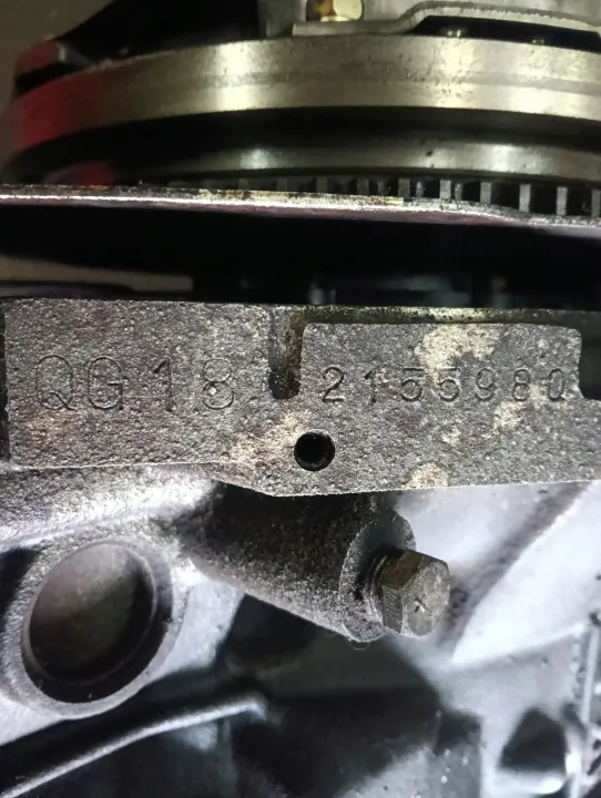Moteur Nissan d'occasion QG18 1.8L pour Primera P12 image 5