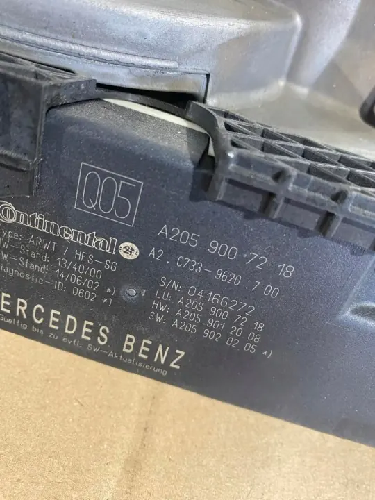 Module Commande Klap Mercedes Classe C W205 A2059007218 image 4