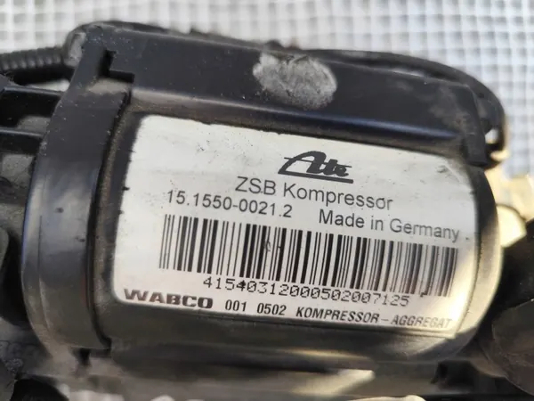 Compresor suspensión aire Audi A8 D3 OEM 4E0616005E image 6
