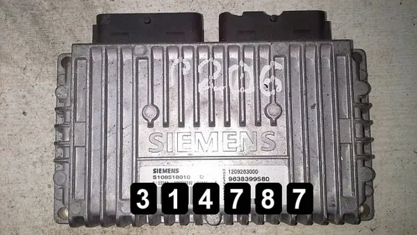 Peugeot 206 ECU OEM AM-314787 Käytetty image 2