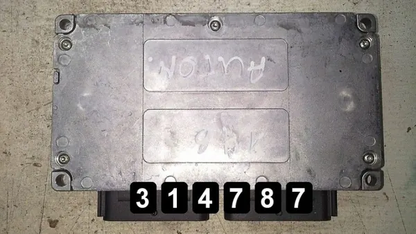 Peugeot 206 ECU OEM AM-314787 Käytetty image 3