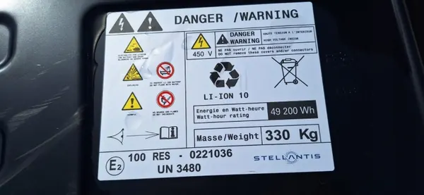OEM 9839626180 Batterie für Citroen e-Berlingo e-Combo image 6