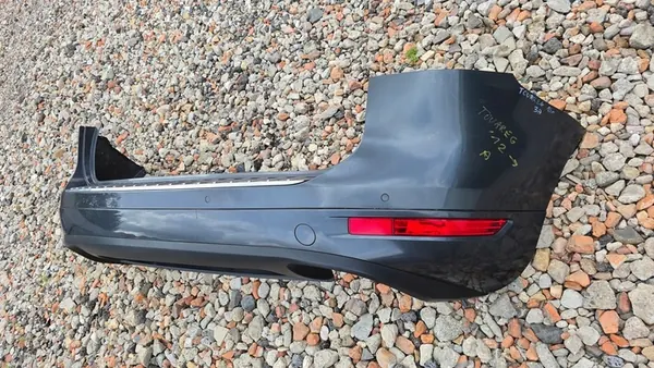 Paraurti posteriore completo cablaggio PDC VW Touareg II image 2