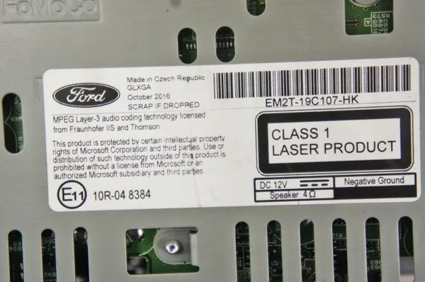 Radio GPS Ford Edge Mk2 OEM EM2T-19C107-HK Occasion image 5