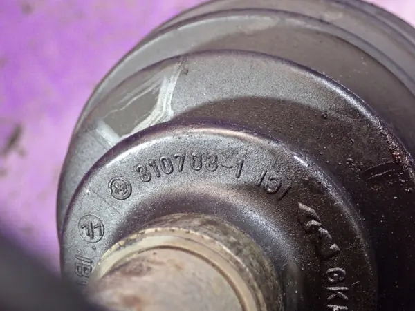 Dacia Logan I 07-12 Höger Halvaxel CV Led OEM 1648500 image 6