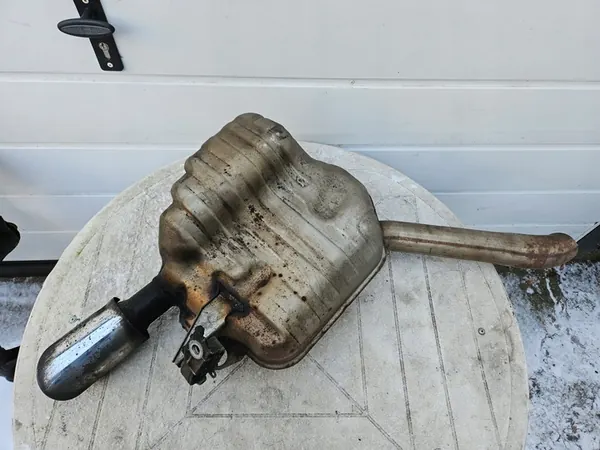 Silencieux d'échappement gauche Audi A6 C7 A7 3.0 TFSI image 1