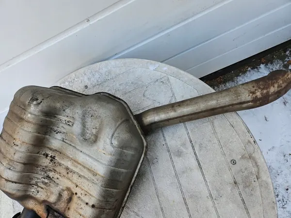 Silencieux d'échappement gauche Audi A6 C7 A7 3.0 TFSI image 3