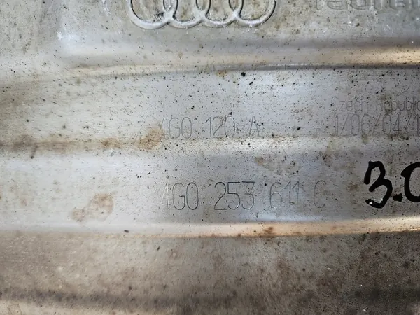 Silencieux d'échappement gauche Audi A6 C7 A7 3.0 TFSI image 5