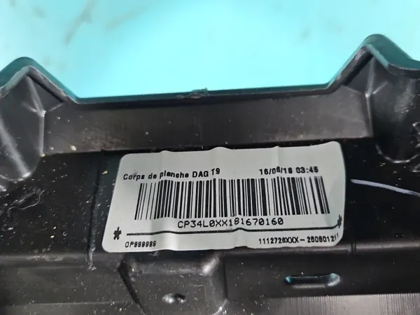 OEM IMPRK1551189 Ohjaamon kojetaulu matkustajan turvatyyny image 9