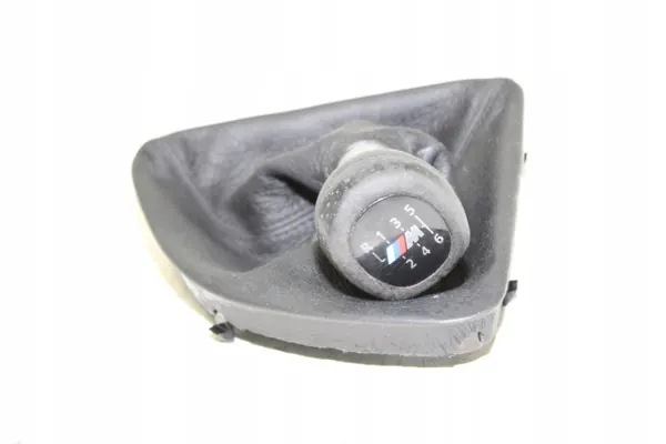 Pommeau de levier BMW E87 E81 manuel cuir OEM image 3