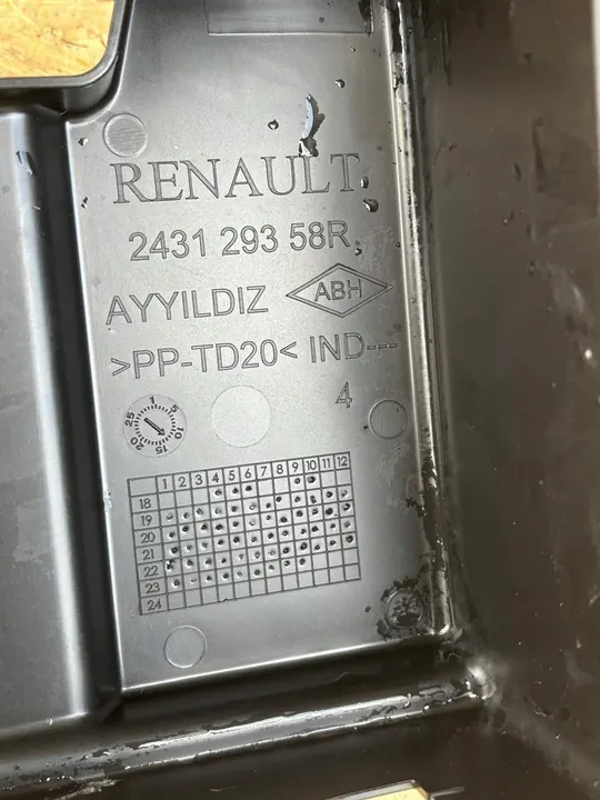 Capa da caixa de fusíveis Renault Clio V image 2