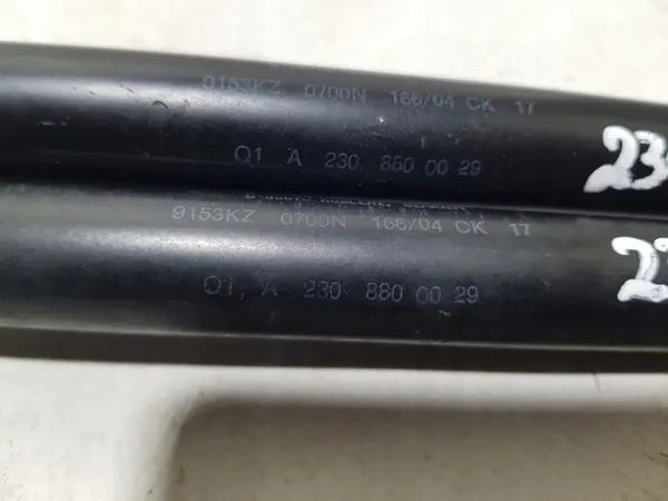 MERCEDES SL R230 W230 Motorhuvudaktuatorer Set A2307500136 image 5