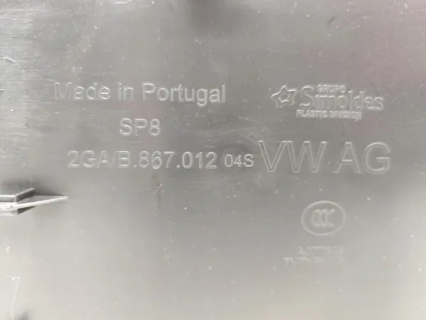 VW T-Roc Oikea Etuoven Verhoilu OEM 2GA867012 image 6