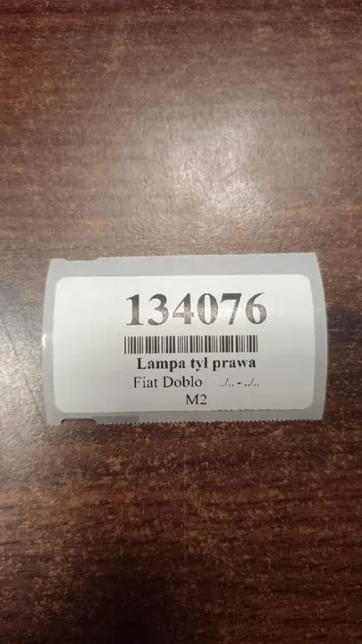 FIAT DOBLO I FL Höger Baklykta 51755144 image 9