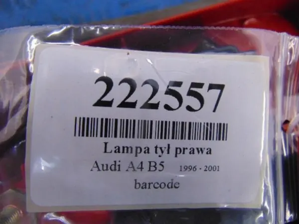 AUDI A4 B5 2.0B Luz Trasera Derecha 4B9945096D image 7