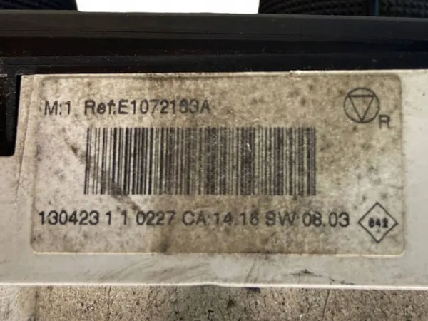 Ilmastointipaneeli Renault Megane III 2014 E1072183A image 2