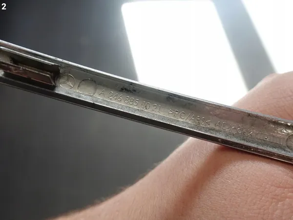 MERCEDES B-KLASA W246 11-14 LISTELLO PARACOLPI POSTERIORE DESTRO image 3