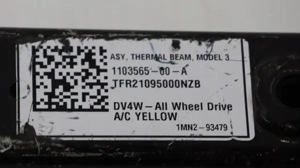 Renfort de traverse avant Tesla 3 OEM 1103565-00-A image 7