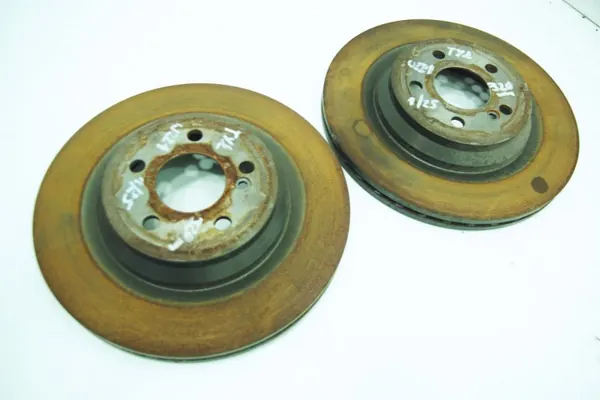 Achter remschijven 320mm OEM TARCZE TYŁ 320MM MERCEDES W221 4.7 BT image 2