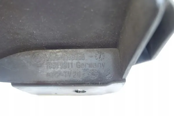 Rechte Lenkgetriebeabdeckung OEM 7119766 BMW 7 E65 image 3