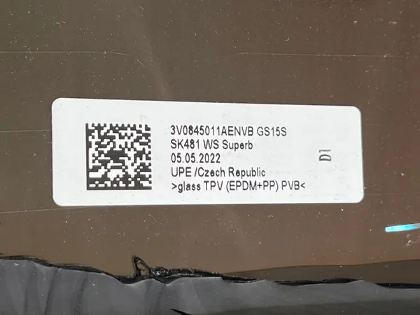 Gebrauchte Skoda OE Windschutzscheibe OEM 3V0845011ANNVB image 5