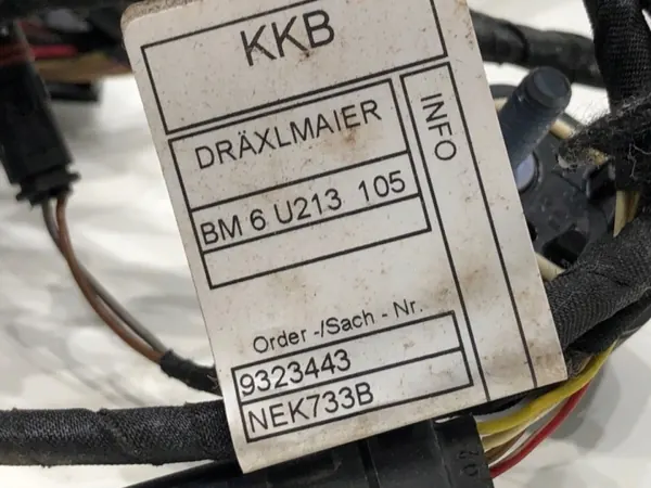 Left Front Door Wiring BMW X5 F15 9323443 OEM LORK-2280-100270 image 4