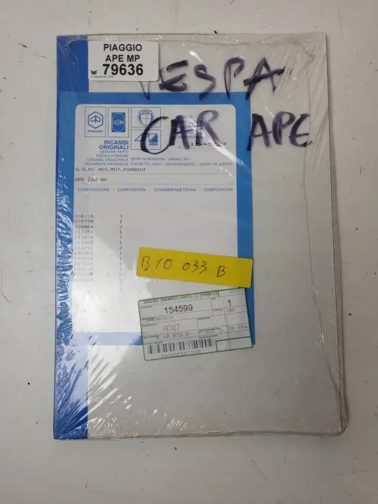 Piaggio Ape MP Packningsset OEM 154559 - Begagnad image 2