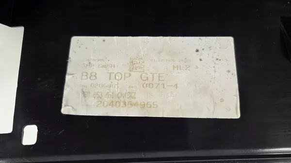 Grill VW Passat B8 GTE LIFT 2019, OEM 3G0853651CH image 6