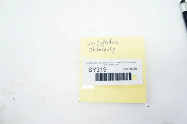 SY319 Ford Mondeo Mk5 2.0d Kühlerlüftermotor image 4