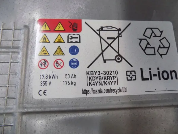 Batería Mazda KBY3-30210 50Ah 355V para CX-60 image 10
