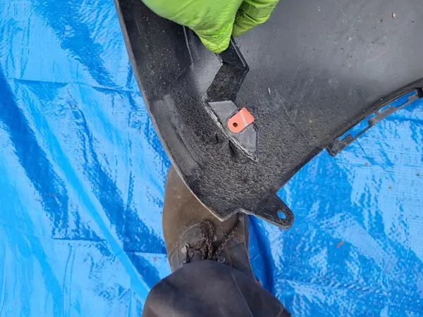 OPEL Astra J Paraurti Posteriore 5D HB Z22C 13266587 image 10