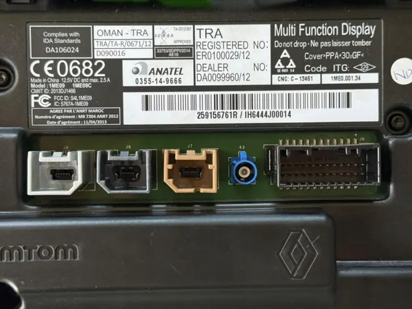 Écran d'affichage Renault OE OEM 259156761R pour Megane III image 6