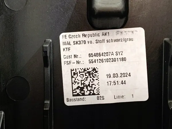 Accoudoir OEM 654864207A pour Skoda Kamiq Crossover image 5