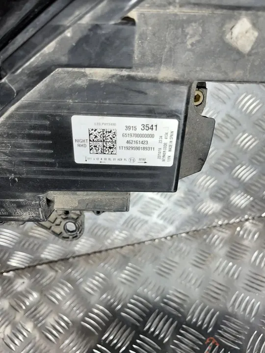 Oikea Etu LED-ajovalo Opel Crossland X 17- OEM 39153541 image 6